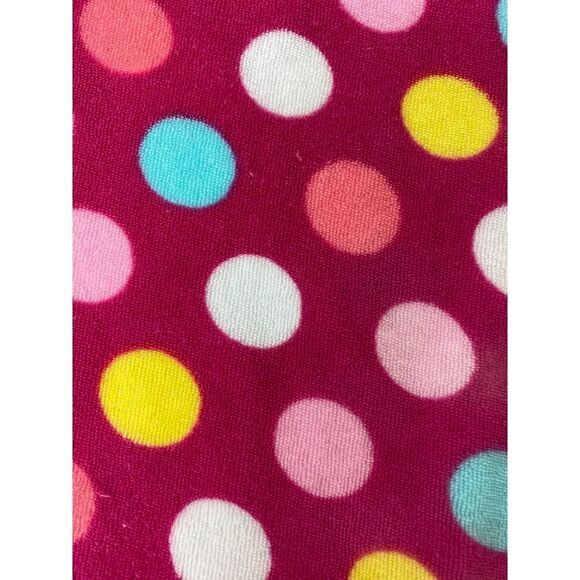 OP Ocean Pacific Pink Polka Dot Terrycloth Swim Cover - Size 24 Months - Picture 2 of 7